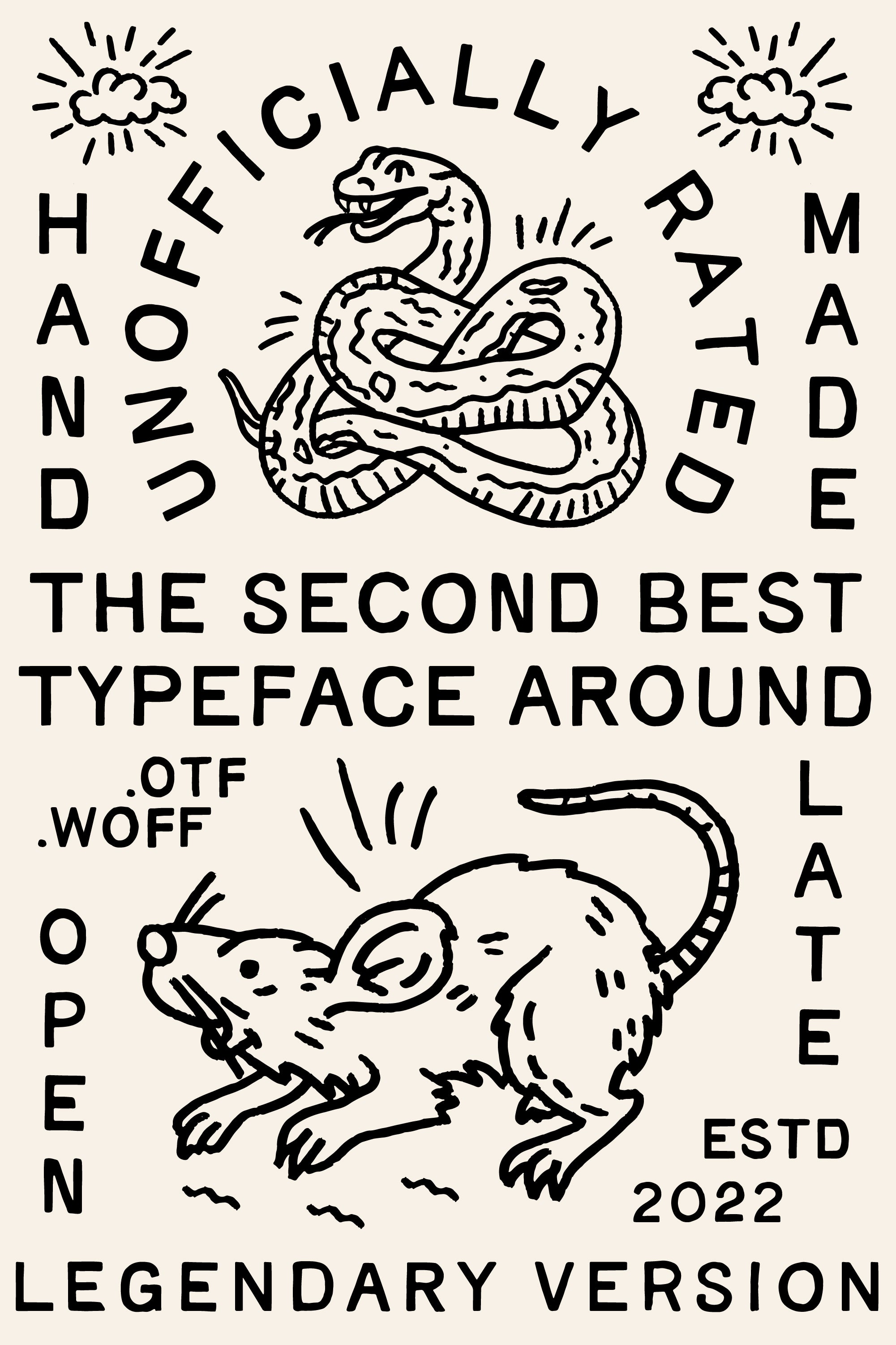 【新作】 Fontaine Birdie Birdie — Unofficially the second-best font around. – Taylor Penton