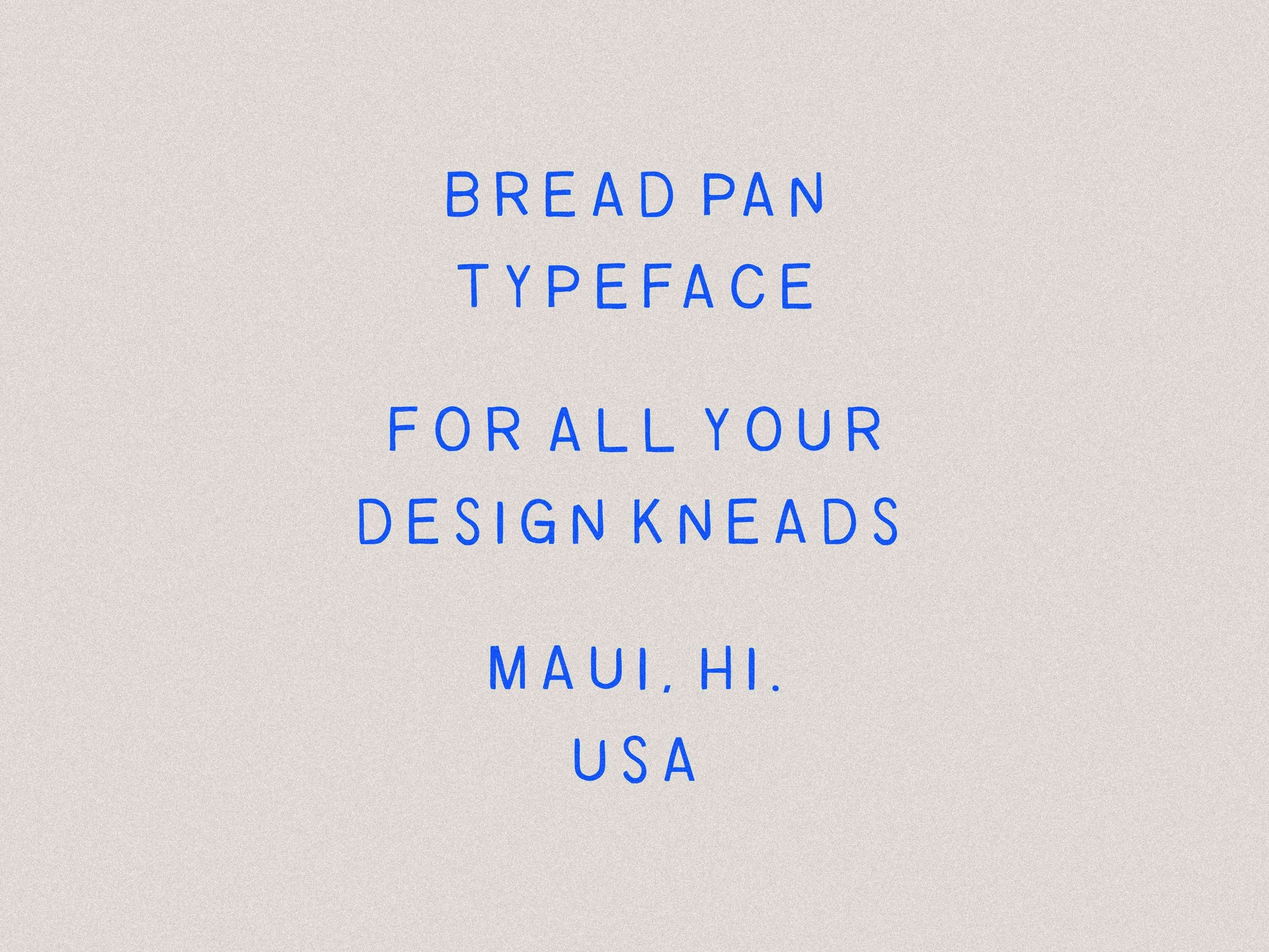 Bread Pan