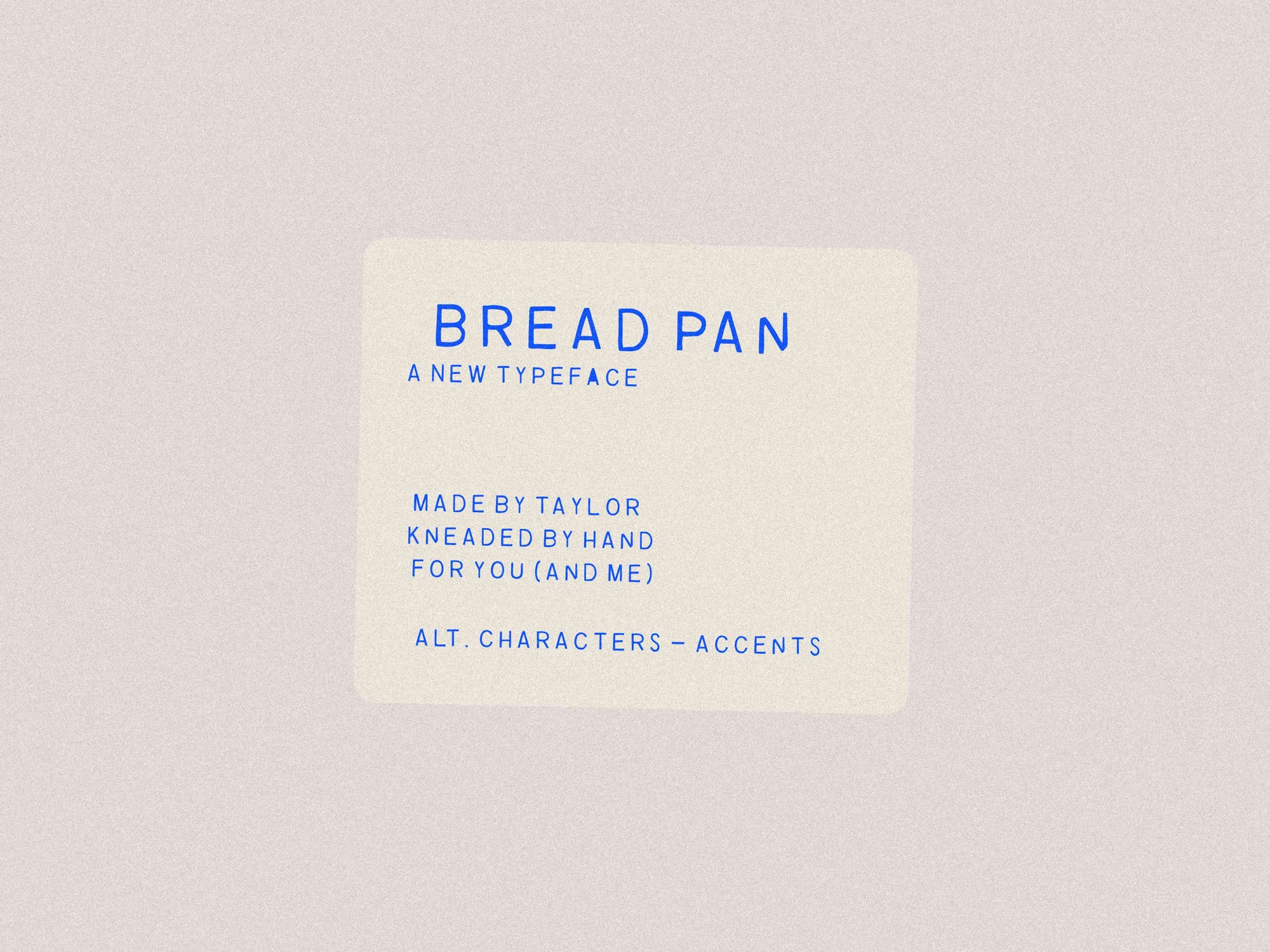 Bread Pan