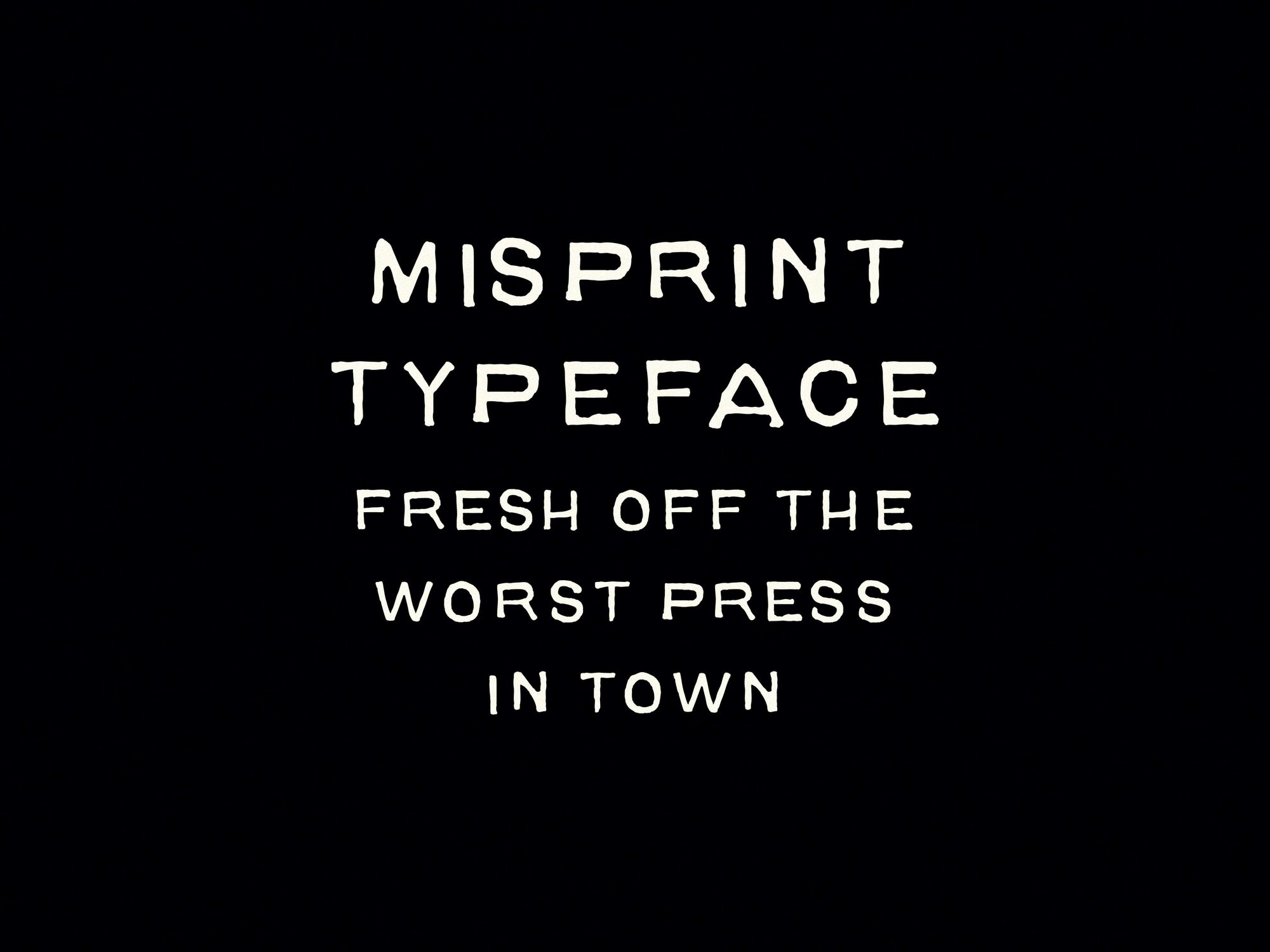 Misprint