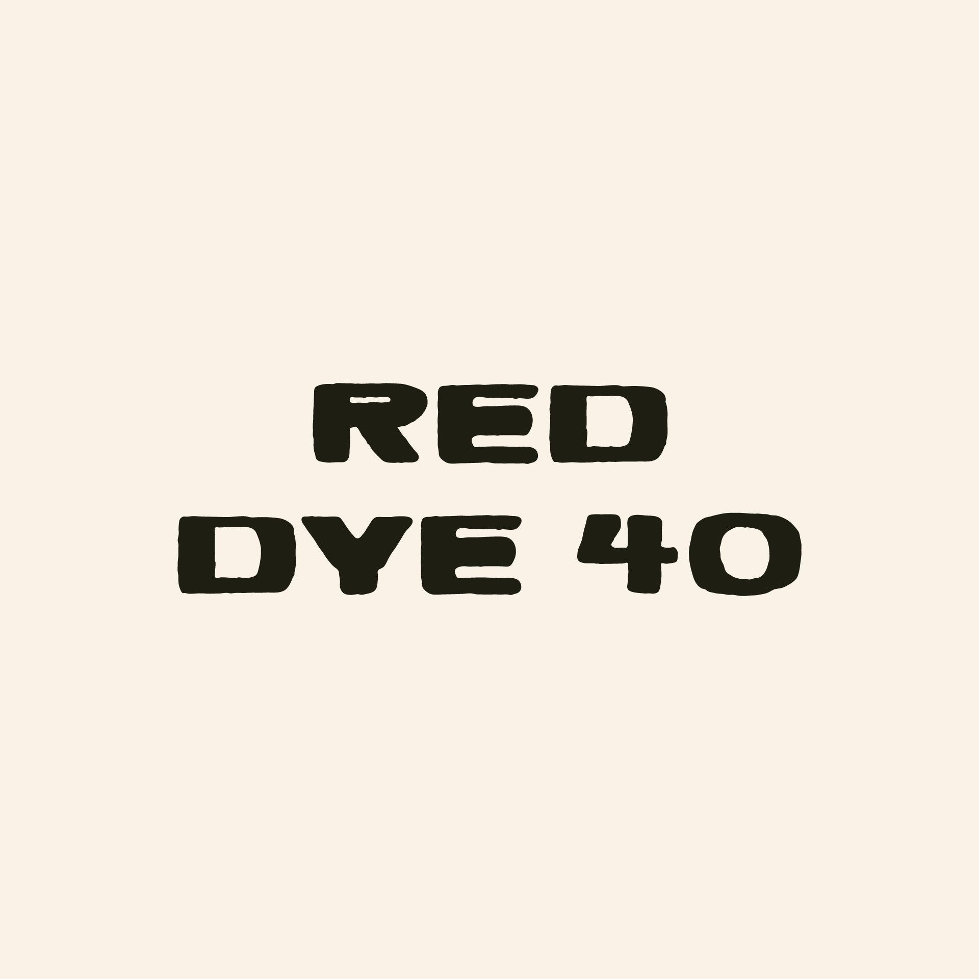 Red Dye 40