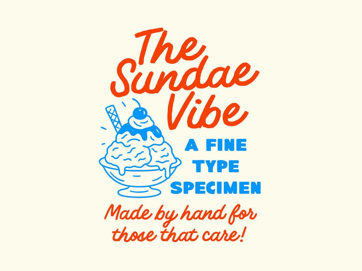 Sundae Lettering Sundae – Taylor Penton
